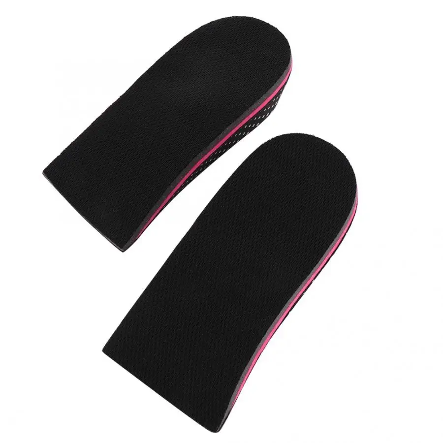 3cm EVA Height Increase Insoles Invisible Breathable Foot Arch Support Heel Pads Braces Supports
