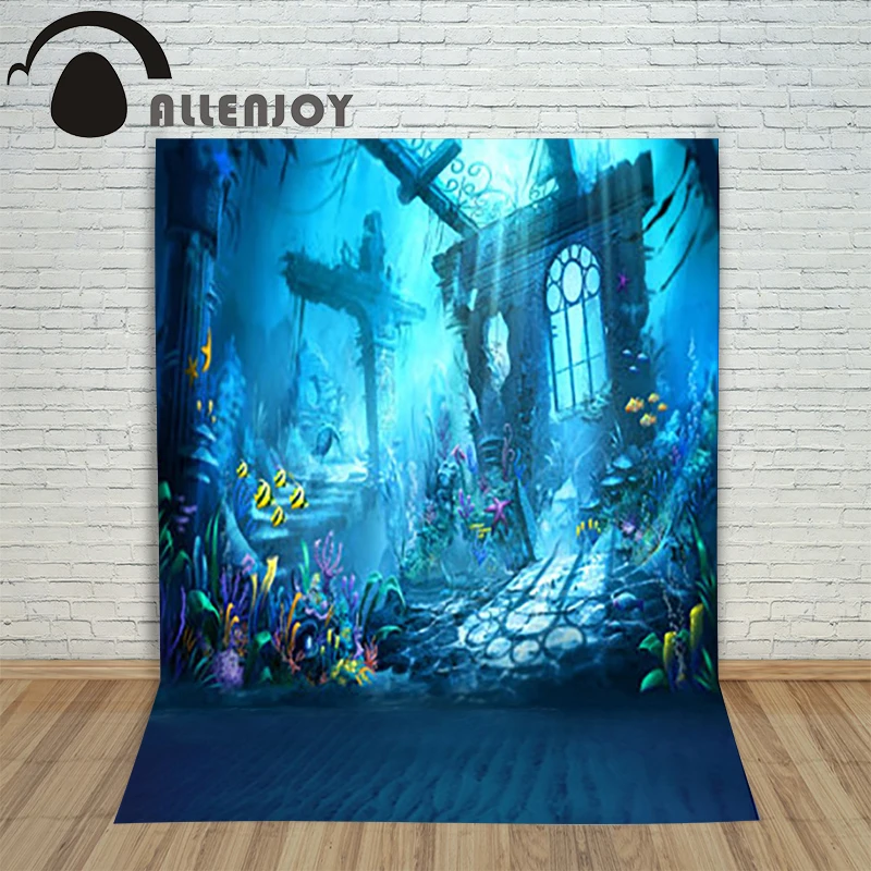 

Allenjoy The sea photography background Clownfish Garden Starfish backdrop vinyl elegant fantasy Professional