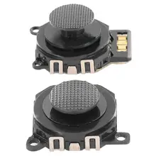 3D аналоговые джойстики, сменные Игровые колодки, кнопка для sony psp 1000/2000, аксессуары для геймпада, черная часть, высокое качество