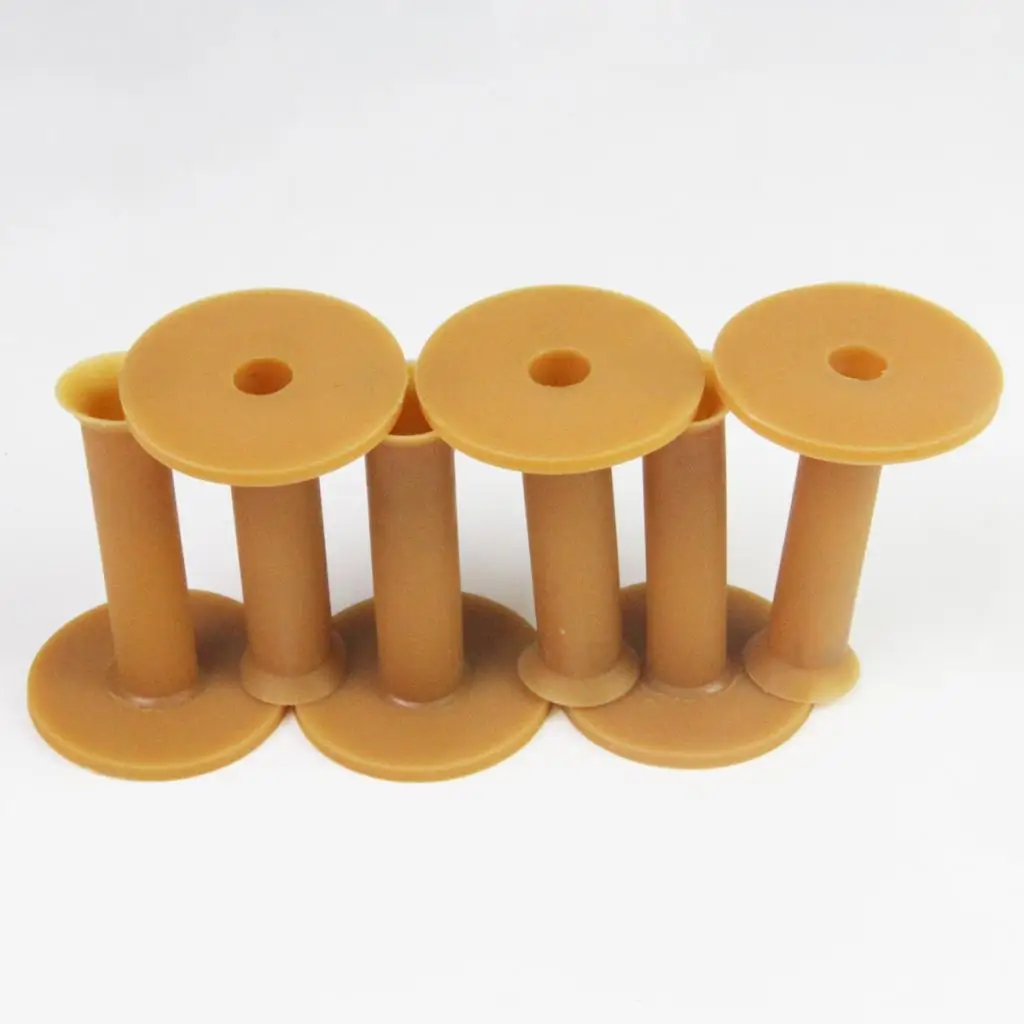 6 Pieces Super Soft Golf Tees Rubber Golf Tee Holder Stand for Mat Divot Use for the Golf Course Driving Range Mat Practicing