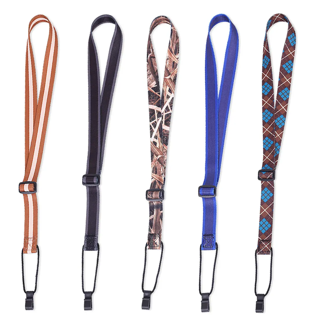 1 unid Pro ajustable 105 cm longitud Nylon Ukulele Correa Sling con gancho Guitarra correa para piezas de Guitarra Ukulele accesorios
