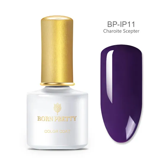 BORN PRETTY 6 мл Ирис серия Гель-лак для ногтей фиолетовый замачиваемый УФ светодиодный Гель-лак для ногтей чистый цветной гель для ногтей лак - Цвет: BP-IP11