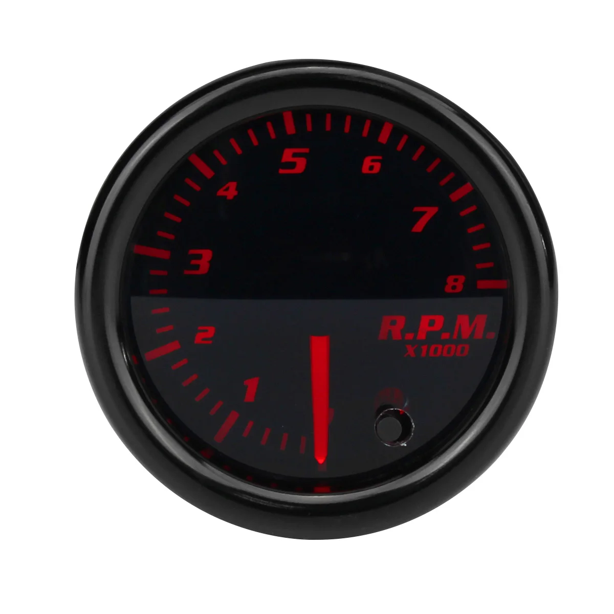 12 В Универсальный 2 дюйма 52 мм Тахометр RPM Gauge цифровой 7 цветов светодиодный дисплей Автомобильный измеритель