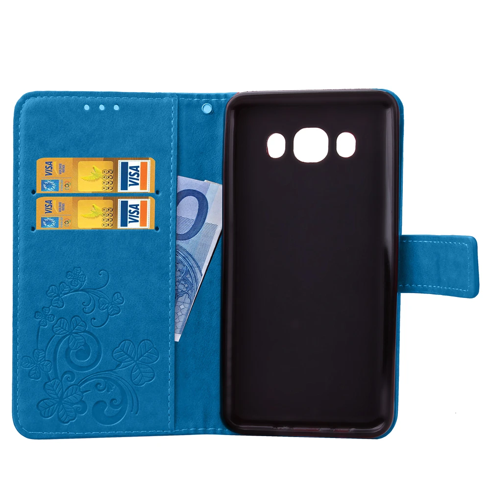Флип чехол для Samsung Galaxy J5 2015 2016 2017 Pro J 5 SM J500 J500F J510 J510FN J530 J530F противоударный кожаный