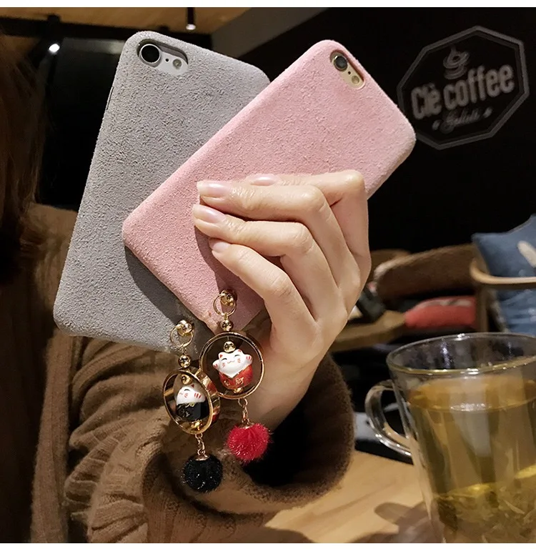 Fundas Cases For Vivo V5S Cat Fur Ball Back Covers For Vivo V5 Mobile