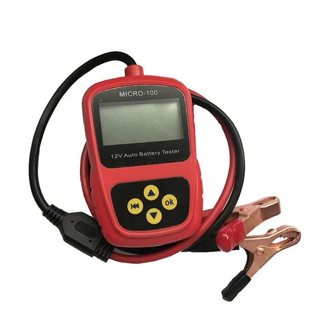 High Precision Professional Digital Car Battery Tester Multi-language With LED Light Display Automatic Battery Diagnostic Tool High Precision Professional Digital Car Battery Tester Multi-language With LED Light Display Automatic Battery Diagnostic Tool