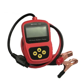 

High Precision Professional Digital Car Battery Tester Multi-language With LED Light Display Automatic Battery Diagnostic Tool