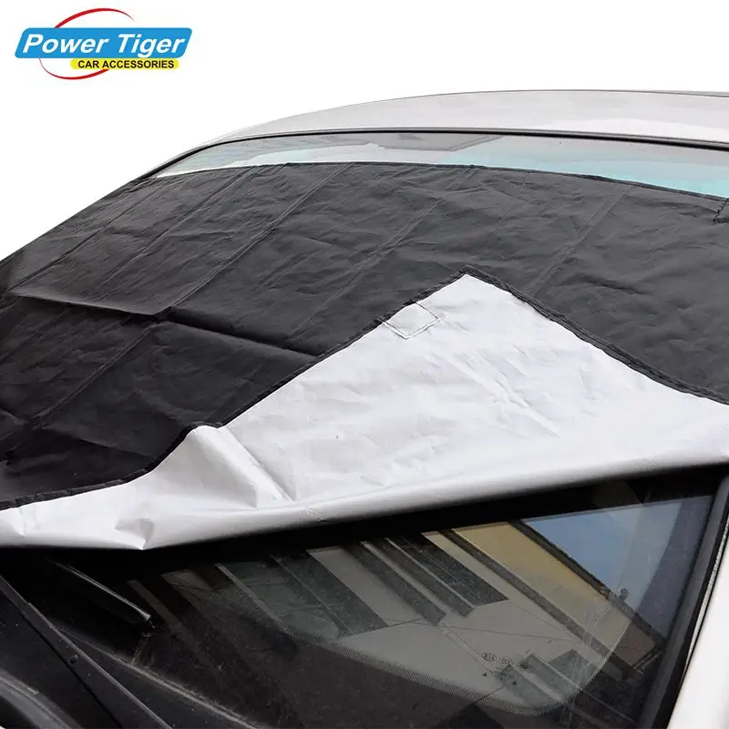 

Multi-Purpose Car Front Windshield Anti Snow Shield Sun Shade Cover Protector 190T Ice Visor Auto Accessories