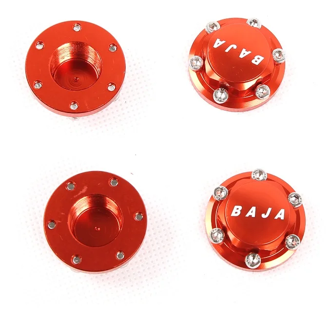 Baja 5b металлический cnc сплав rim fit HPI km rovan оранжевый + красный цвет|Детали и