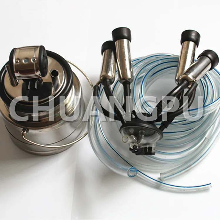 

5L Small Portable SS304 Material Milking Bucket Cluster Group for Milking Machine Spare Parts