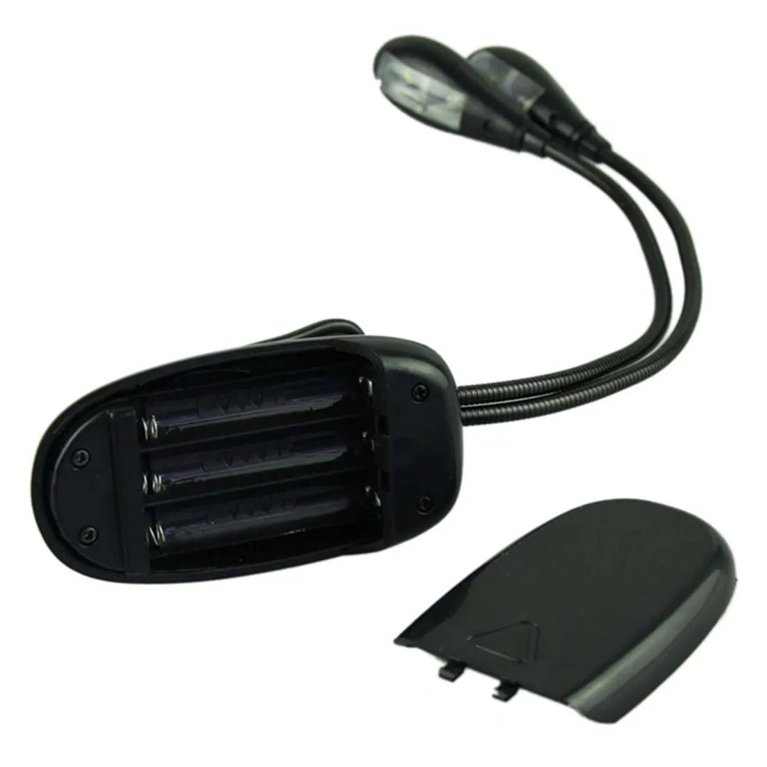  Portable Flexible Clip-on Book Reader Reading Lamp Mini Led Night Light For Note Book Ebook Light L - 32920428928