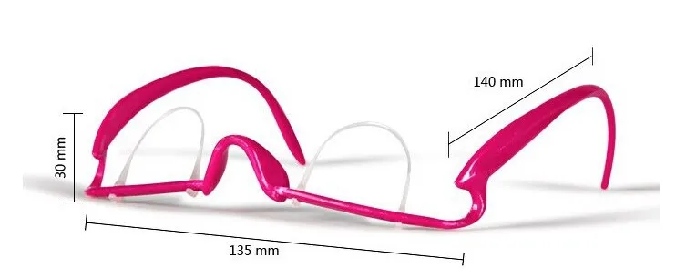 Двойной Тренажер для век двойной складной стикер для век Упражнение формование артефактные очки тренировка век лифтинг формирователь
