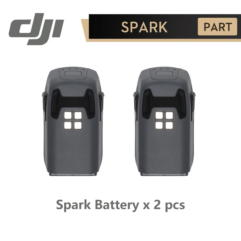 DJI Spark Batería 11.4 V 1480 mah genuino LiPo Vuelo inteligente-No Luces