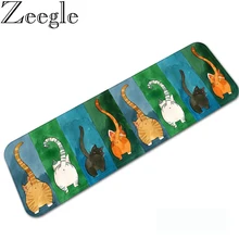 Длинный кухонный коврик фланелевый коврик для гостиной коврик для пола Придверный коврик для дома коврик впитывающий прикроватный коврик для спальни коврик на кухню