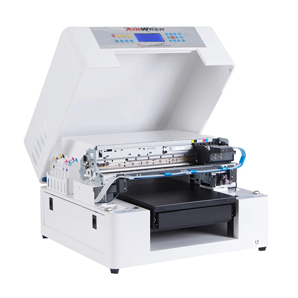 solvent inkjet printer print on metal machine multi purpose flatbed