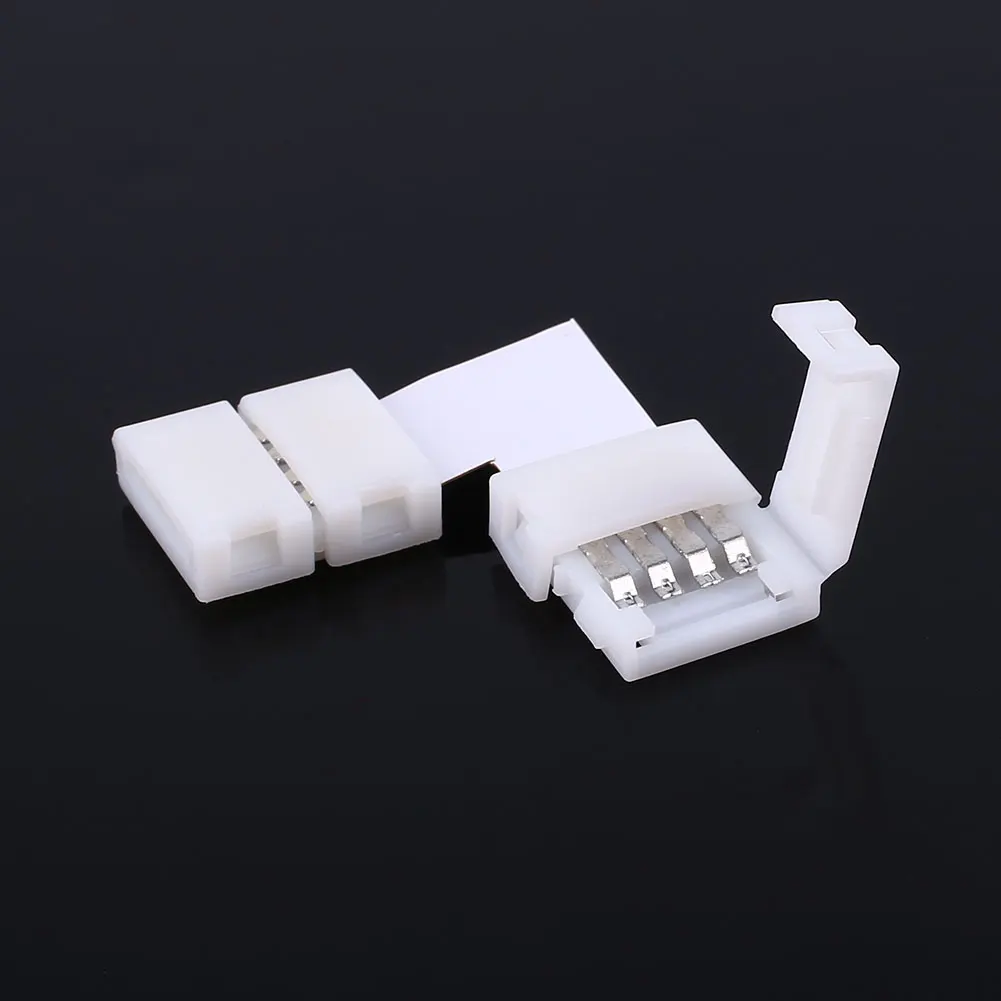 

Strip Light RGB L Shape Connector Connector LED L Shape Lighting 10MM Lighting Accessories 5050 LED light strip with RGB