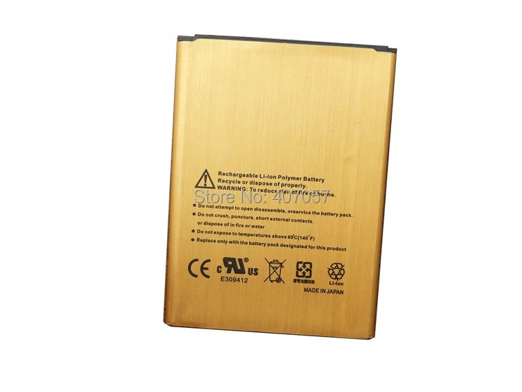 4200 мАч Золотой деловой аккумулятор для Samsung Galaxy Note 2 II GT N7100 N7105 N719 Аккумулятор Batterij