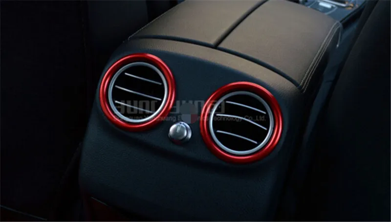 7pcs Air Vent Outlet Ring Cover Trim for Mercedes Benz GLC GLC300 GLC200 GLC250