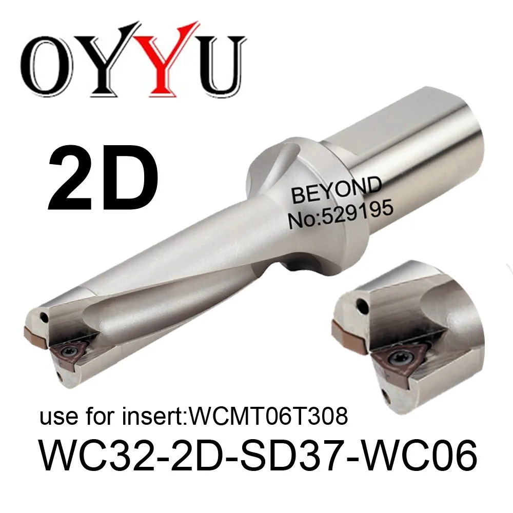 

WC32-2D-SD37-WC06,WCindexable insert drill U Drilling Shallow Hole indexable insert drills,Cooling hole,original factory