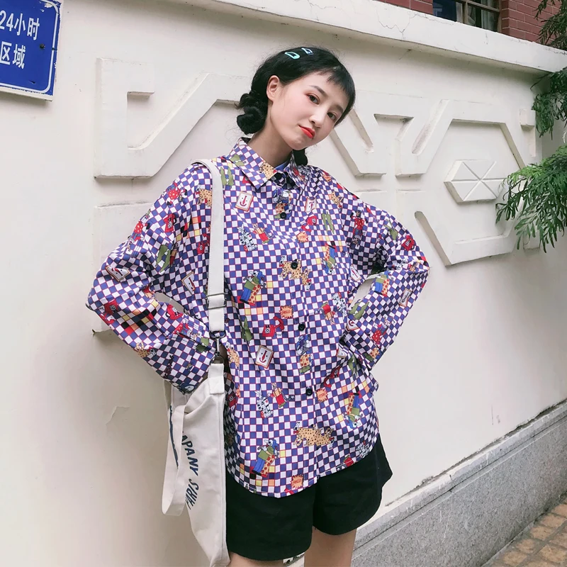 Модные повседневное кимоно ремень Harajuku стиль рубашка 2019 Новый Кардиган с длинным рукавом Ретро Свободные Тонкий праздник путешествия