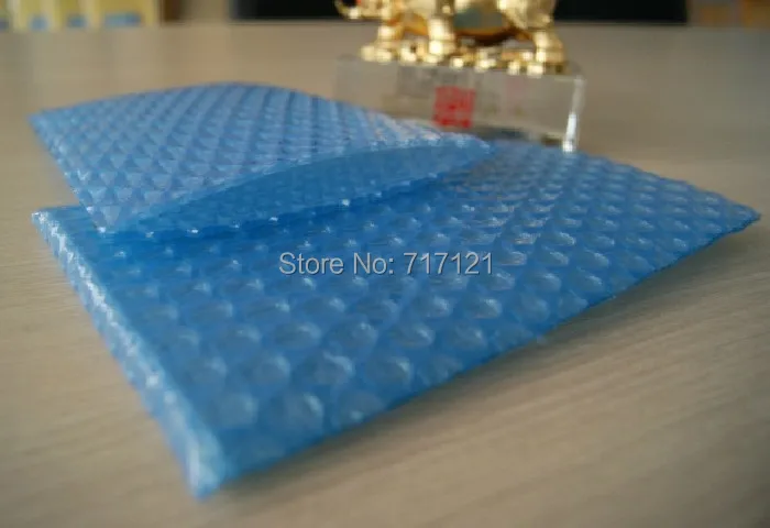 100 шт. синего цвета высокого качества антистатические пузыря мешок для упаковки " х 5"_ 80*120 мм