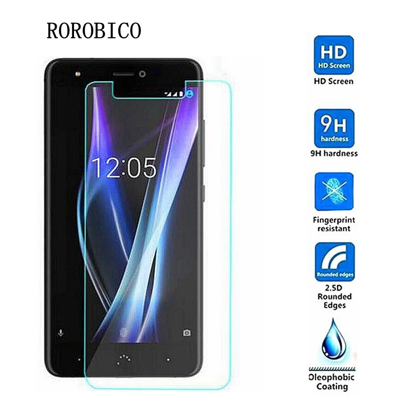 ROROBICO For BQ Aquaris X Tempered glass / Pro Screen Protector 9H Explosion-Proof (No full screen coverage) | Мобильные телефоны и
