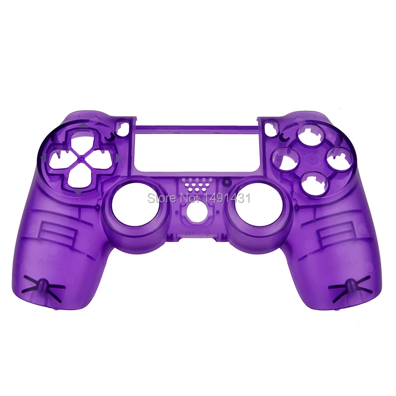 PS4 front shell transparent purple (4)