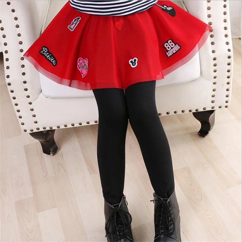 Ceny Ocieplacz na zimę dziewczęce legginsy dziecięce ciepłe elastyczne bawełniane legginsy spodnie dziewczęce spodnie dziecięce spódnica spodnie spódnica ciasto 3 14 lat