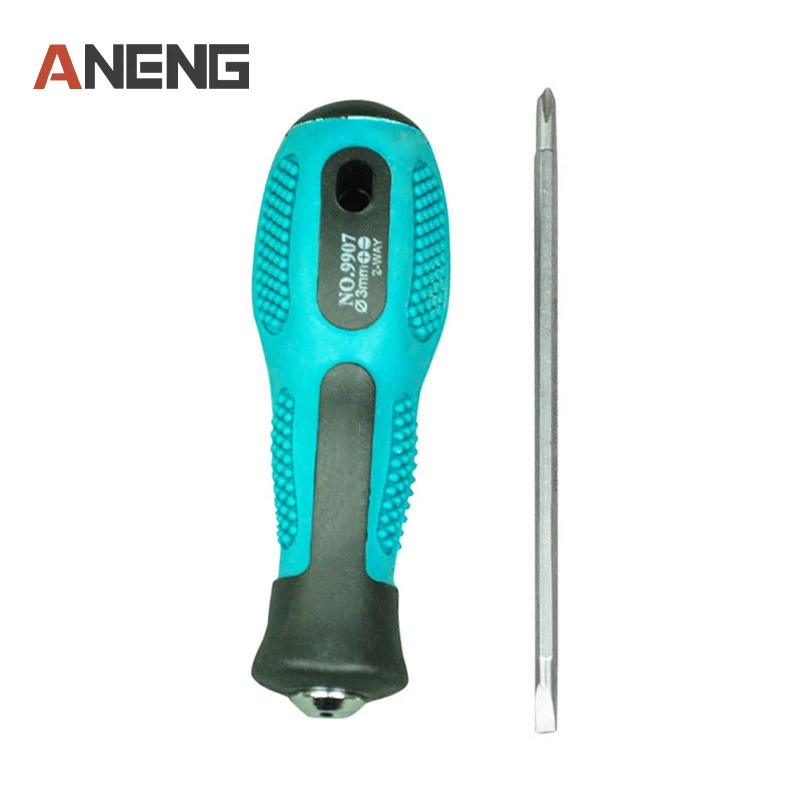 

Dual-use 2 in 1 Slotted Phillips screwdriver Handle Screwdriver Bolt driver Special screwdriver 3*75mm