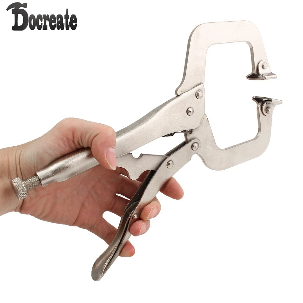 Vise Grip 11inch Locking C Clamps With Regular Tips Quick Release Self