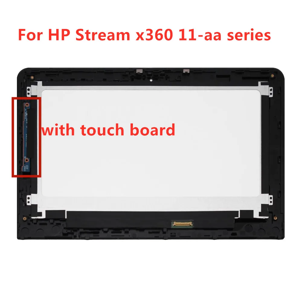 ЖК-дисплей Сенсорный экран планшета установка для HP поток 11-aa053na 11-aa050na 11-aa053sa 11-aa001la 11-aa050sa 11-aa000nb 11-aa081ng