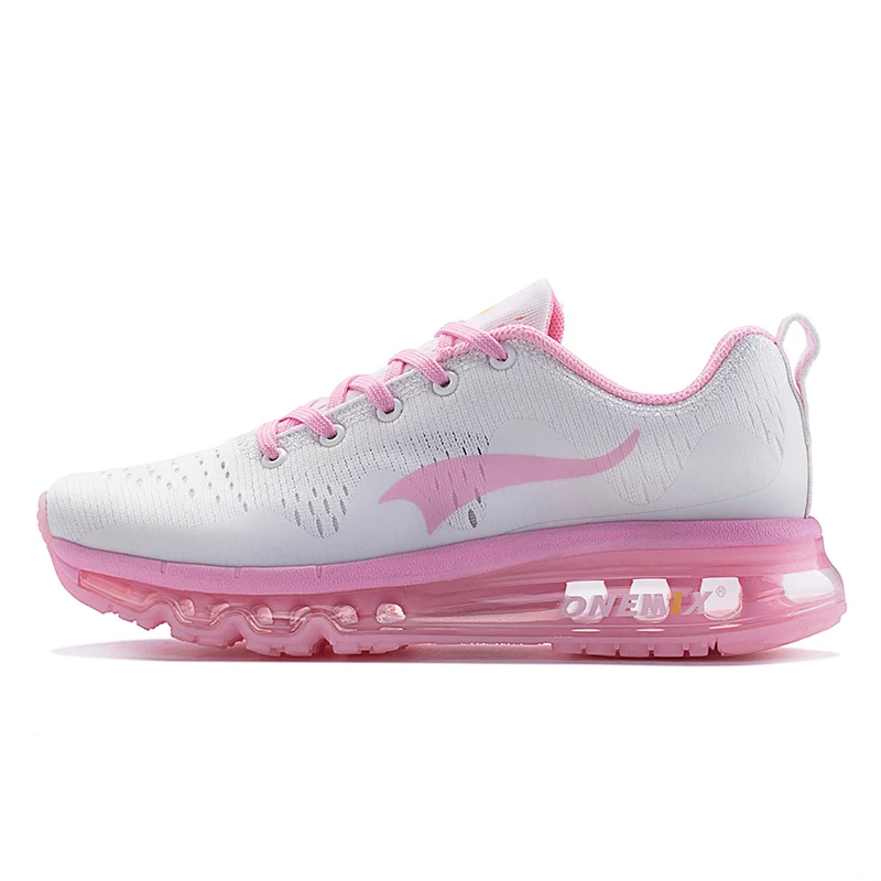 ONEMIX/Женская обувь для бега; женская спортивная обувь; кроссовки с амортизацией и воздушной подушкой; дышащая трикотажная обувь с сеткой для прогулок на улице