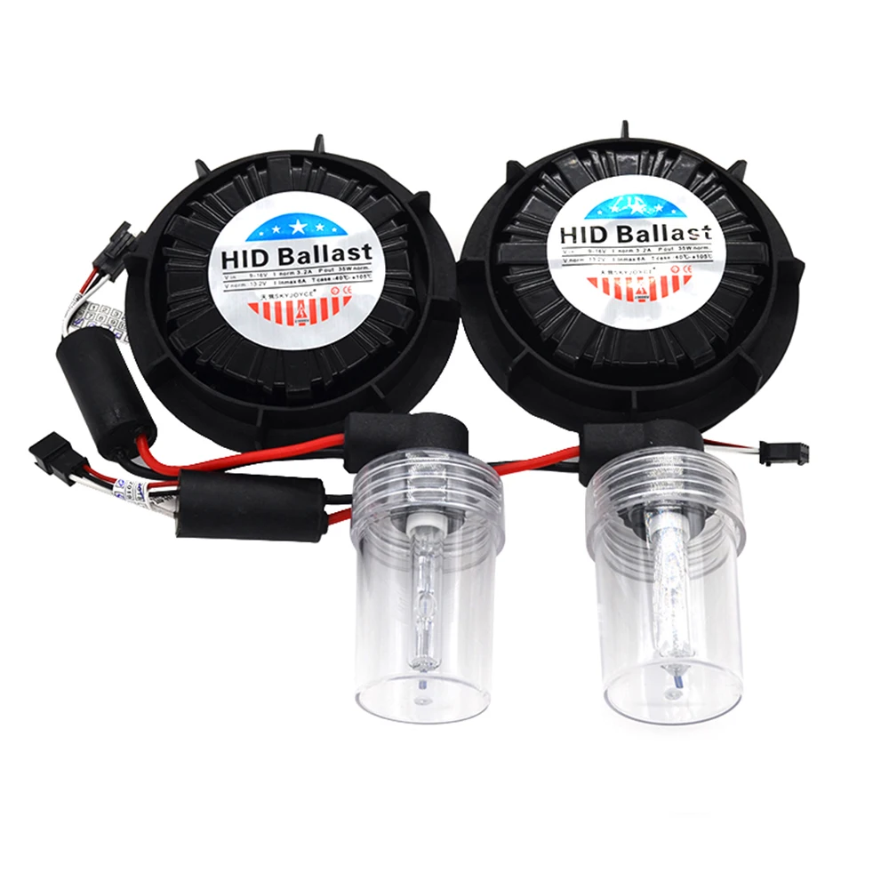 Автомобильная фара SKYJOYCE Xenon Kit 35W 6000K H7 9005 9012 все в одном Ближний/Дальний свет HID для