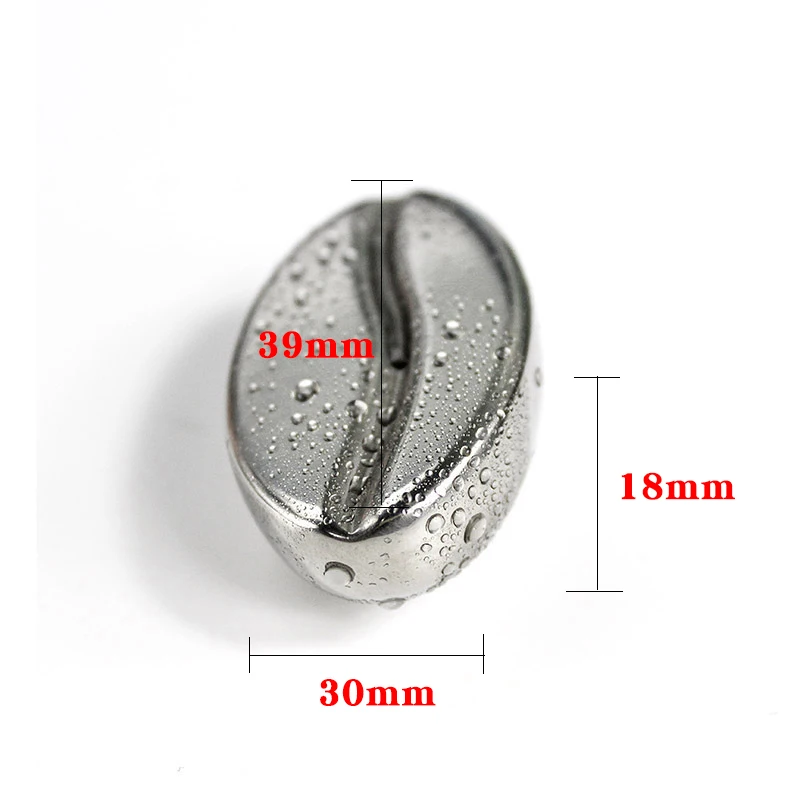 304 охладитель для виски из нержавеющей стали, охладитель для вина, охлаждающие кубики льда из камня в форме кофейных зерен, охладители для ледников, охлаждающие инструменты для напитков