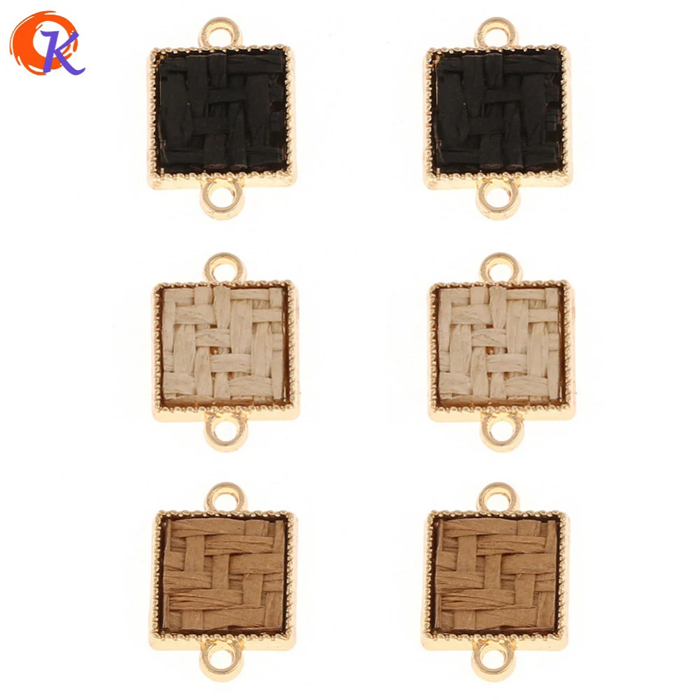 

Cordial Design 50Pcs/Lot 12*18MM Jewelry Accessories/Rattan Square Shape/Earrings Making/Zinc Alloy/Hand Made/Earring Findings