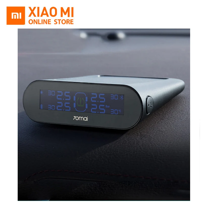 xiaomi 70 mai Minutes Dual Charging TPMS car Tire