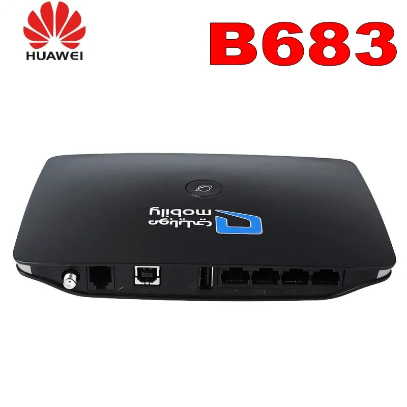 Открыл huawei B683 HSPA + 3g Wi-Fi 28 mbps-модем мобильный широкополосный маршрутизатор