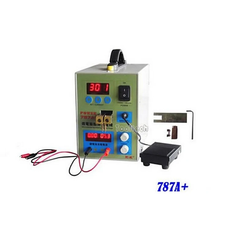 

Mobile Phone Notebook Battery Assembly Micro Pulse Mash Welder Equipment MCU Point Spot Welder Machine 787A+