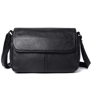

Famous brand design casual genuine leather women handbags retro clamshell shoulder bag Messenger bag fashion cowhide leather bag