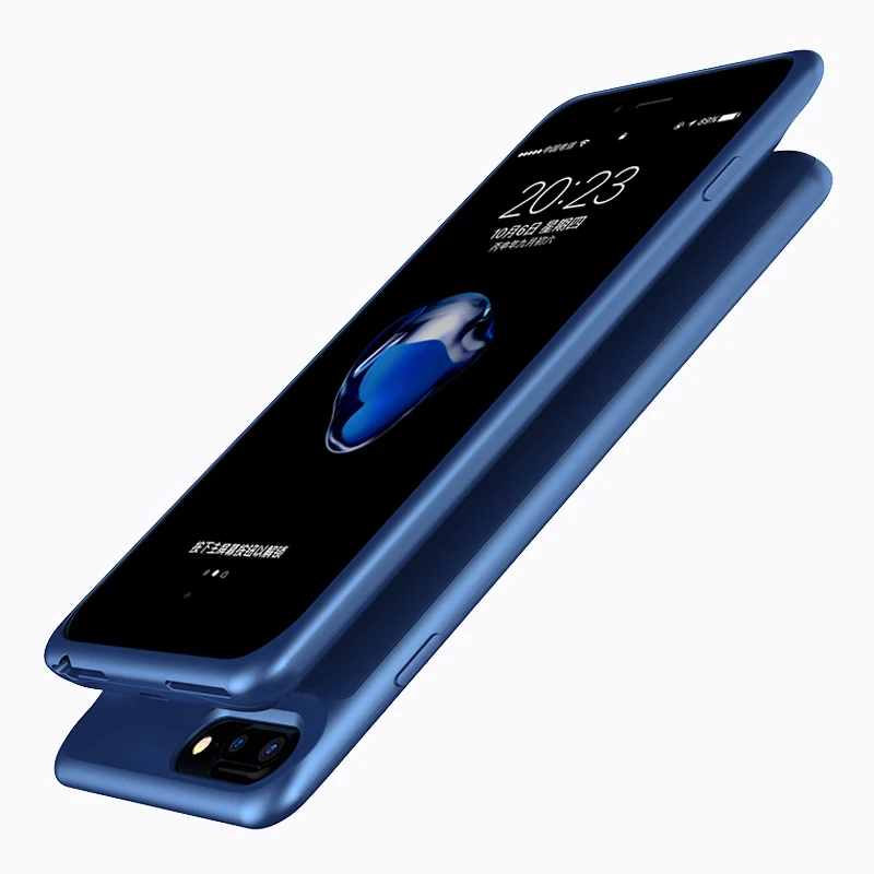 5000 мА/ч 7000 мА/ч ультра тонкий чехол для iPhone 6, 6s, 7, 8 plus, Дополнительный внешний аккумулятор, запасное зарядное устройство, чехол для телефона для iPhone