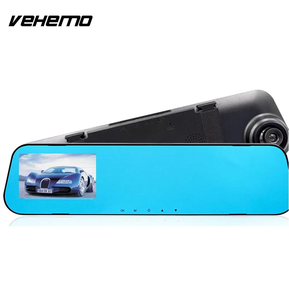 Vehemo 5MP 3 9 дюймов Автомобильный рекордер лобовое стекло видео регистратор камера