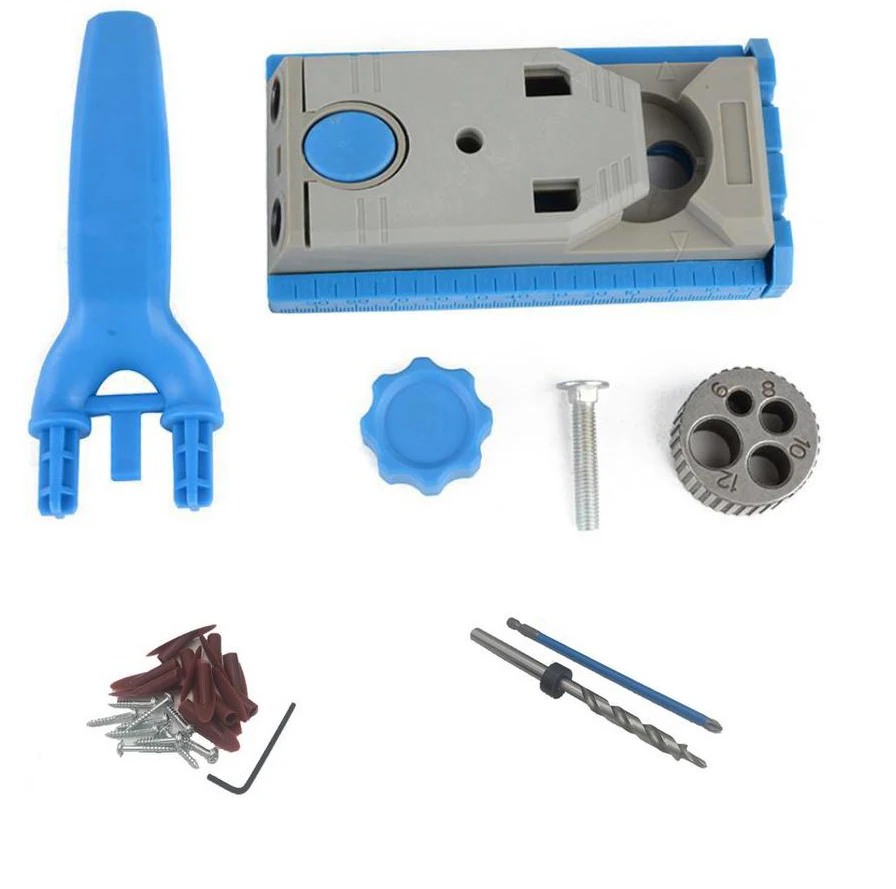 Pocket Hole Jig 9.5mm Drill Guide Sleeve For Kreg Manual Master System