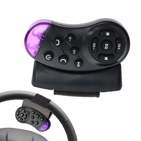 High Quality Car Bluetooth Steering wheel FM Transmitter Modulator MP3