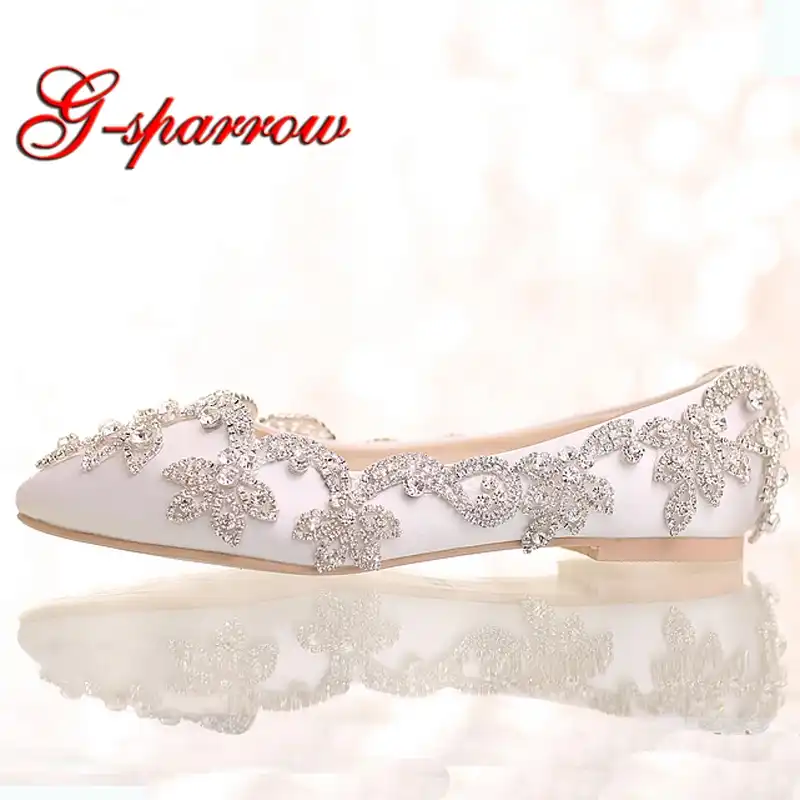 formal flat wedding shoes