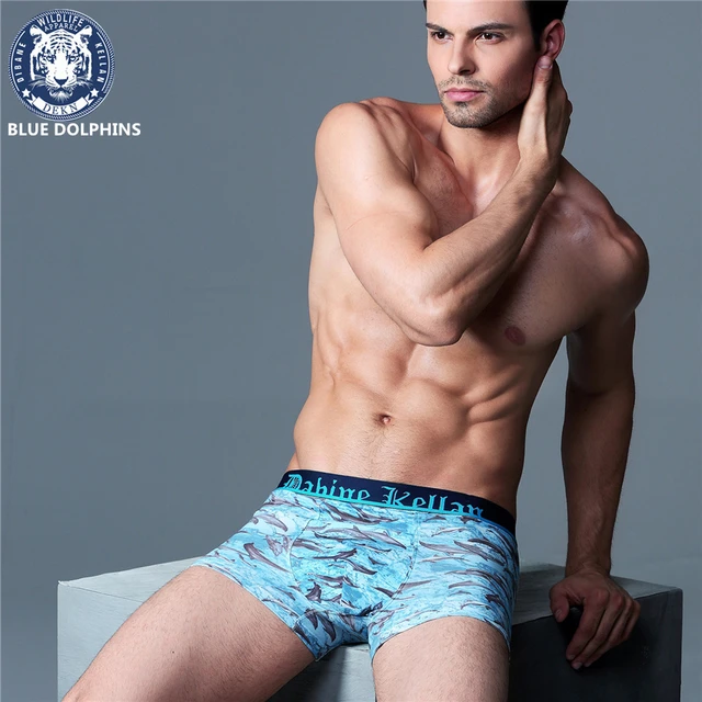 DBKL Dolphin Premium Cotton Man Boxers Mens Underwear Guy Ropa