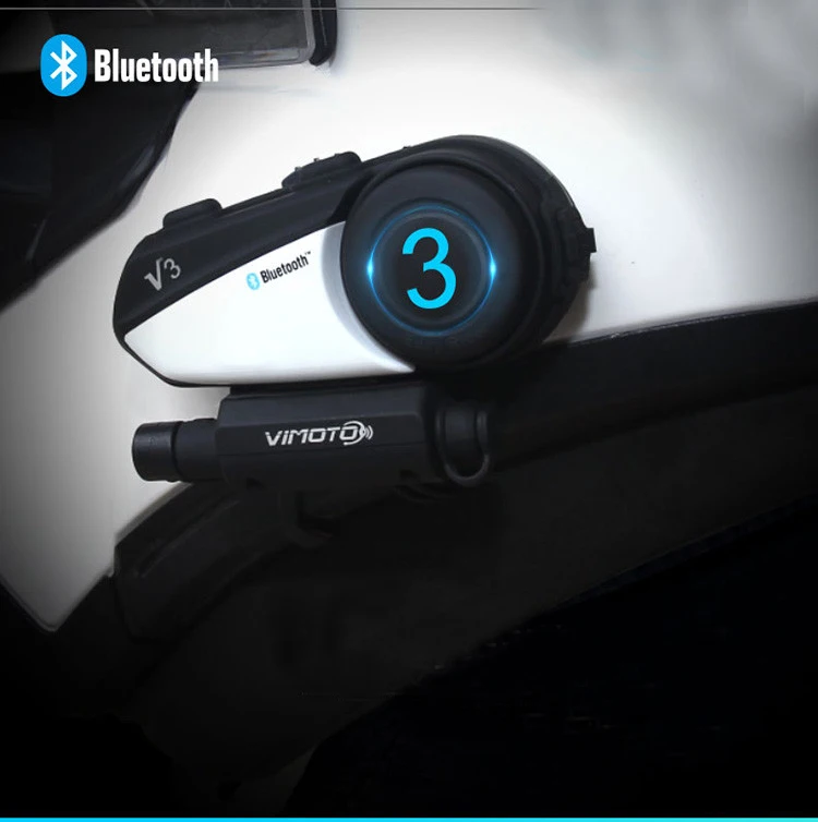 2 шт./лот Vimoto Многофункциональный BT GPS V3 мотоциклист говорить Системы шлем