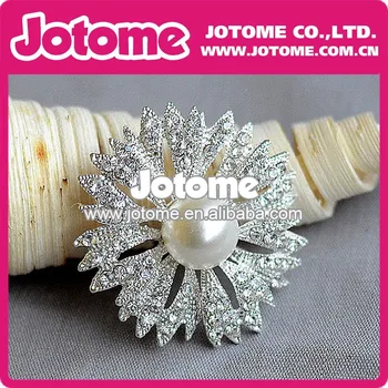 

High quality Rhinestone Brooch Pearl Brooch Bouquet for wedding brooches for women