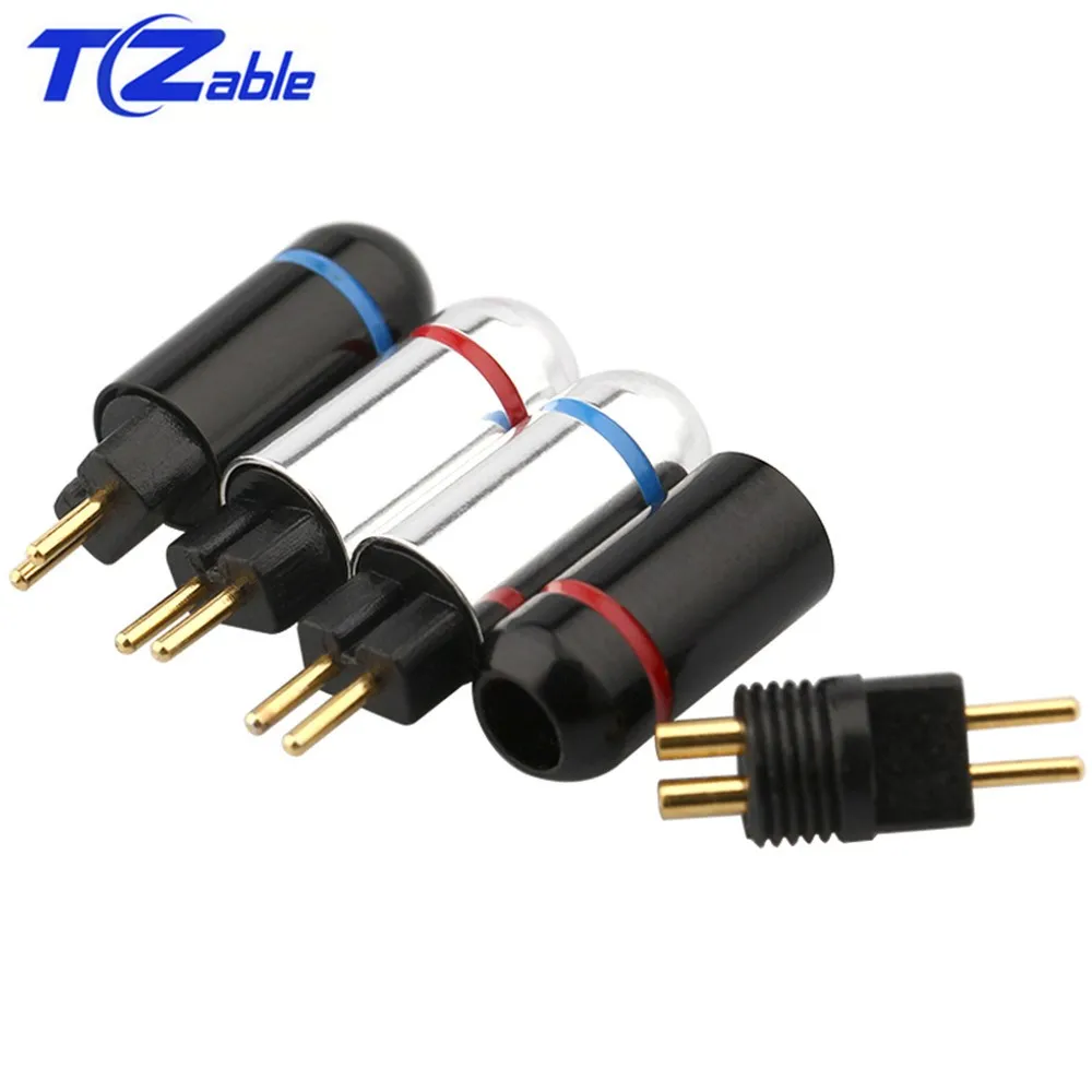

0.78 mm threaded grooved paint process UM3X W4R UE18 0.78mm metal component plug connector audio headphone adapter socket jack