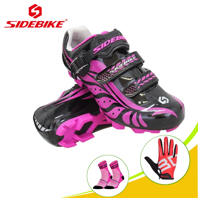 

Sidebike Women Road Mountain Cycling Shoes Outdoor Sport Shoes Bike Bicycle Sneaker Self-locking Cycling Bike Shoes