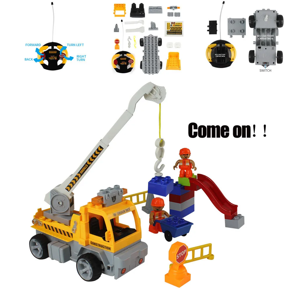 Car Toys For Boys Plastic Interactive Car Toys For Children 1:18 Diecast Dump Truck Cars Toys 3D Puzzle birthday Gift T719